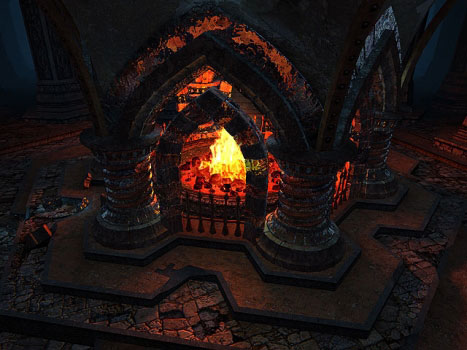 Crystal Fireplace Скриншот