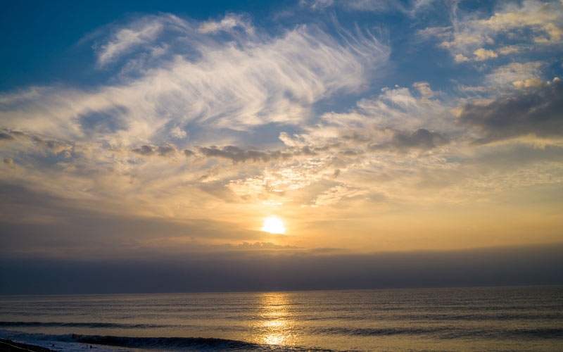 seascape, seashore, sea