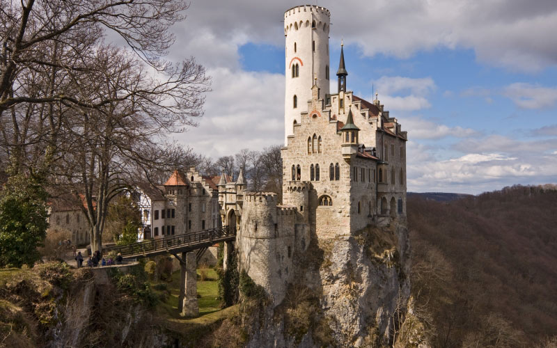baden-württemberg, Замок Лихтенштайн, Германия, Баден-Вюртемберг, история, архитектура