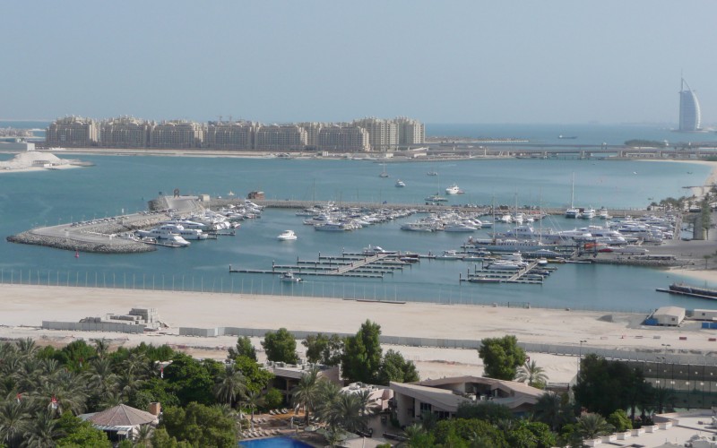 dubai marina, beach, resort, dubai, united arab emirates, summer, landscape, city, coast, sea, ocean